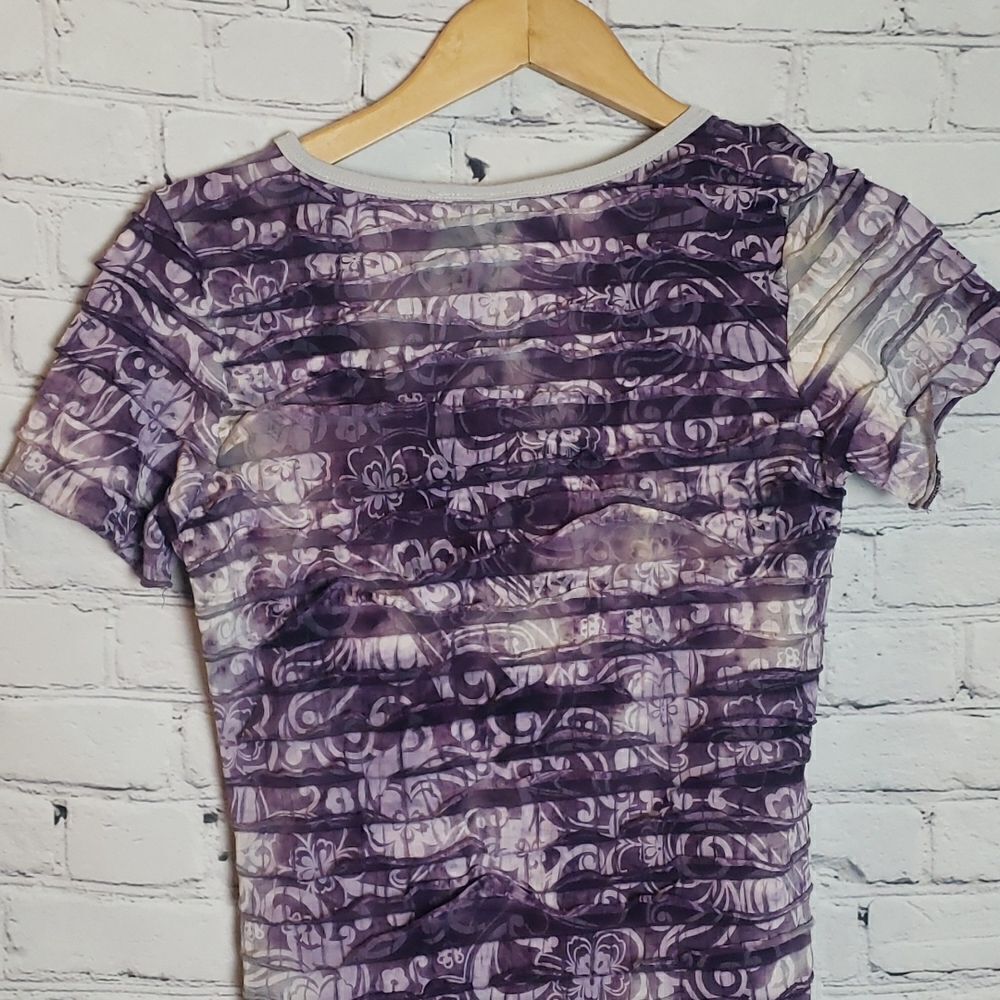 Y2K Purple Only Nine Top - Picture 4 of 6